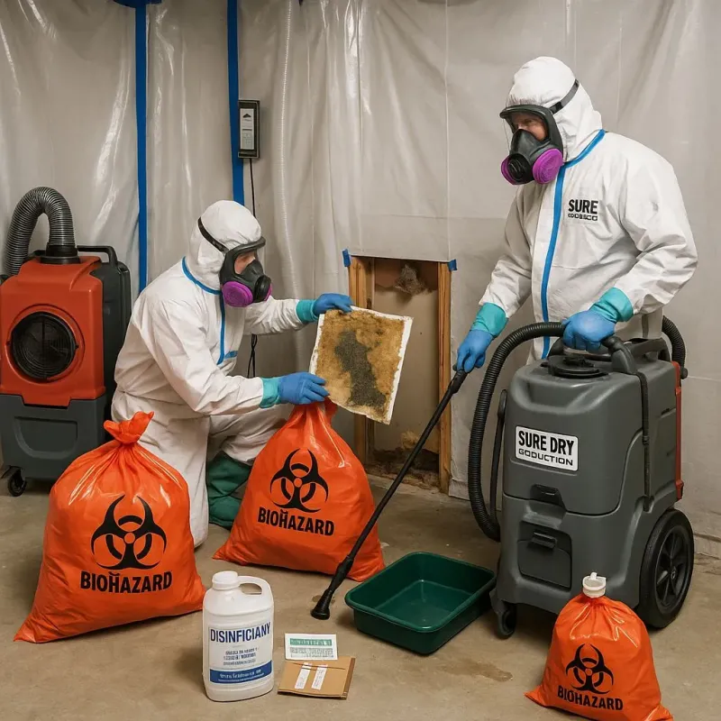 Contaminated Water Handling Protocols process in Palmhurst, TX