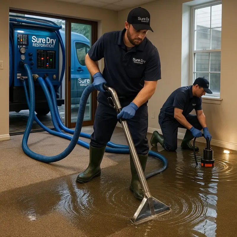 Water Extraction and Removal process in Palmhurst, TX